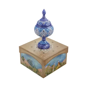 شکلات خوری 22 سانتی هنر دست هنرمندان اصفهانی در بسته بندی لاکچری